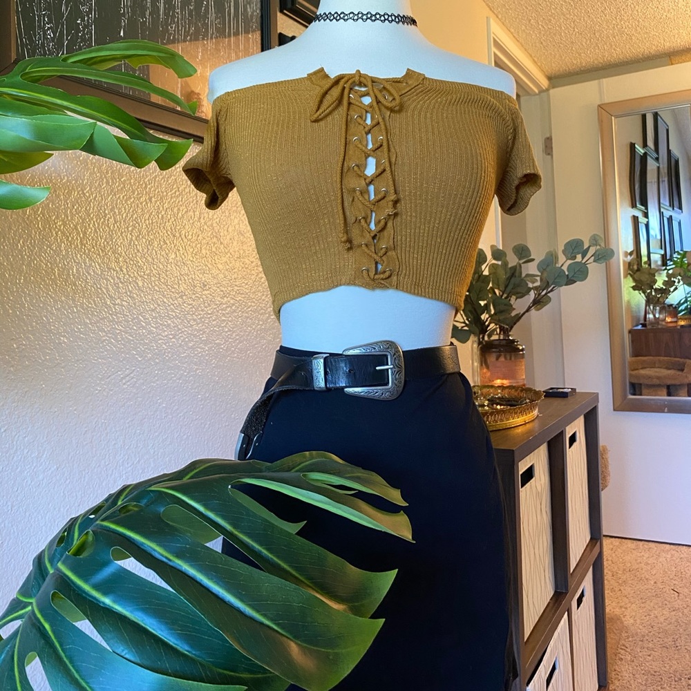 Off the shoulder top